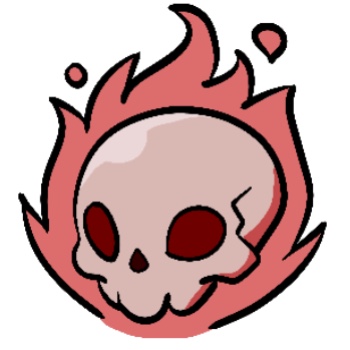 Rainbow Fire Scull