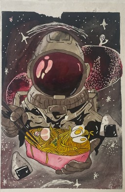 Raman Space man